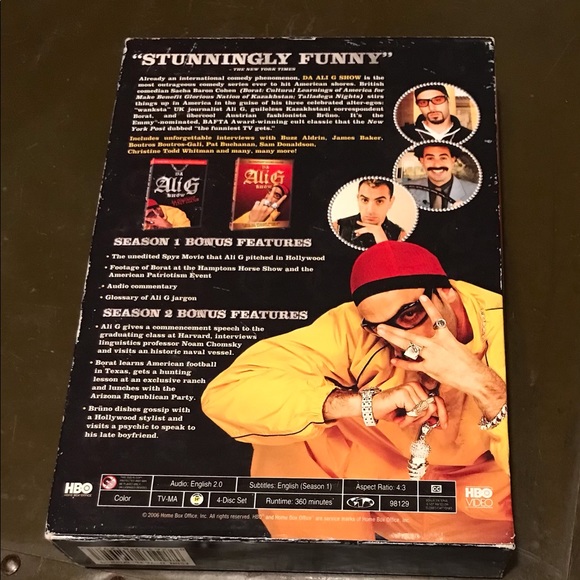 Da Ali G Show Da Compleet Seereez 1 & 2 Seasons - Picture 3 of 3